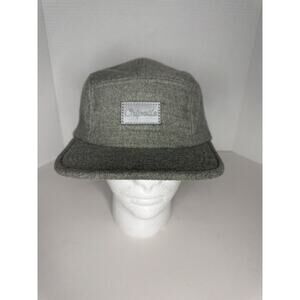 Chipotle Hat Cap Promo Adjustable Strap Back Gray Wool Blend